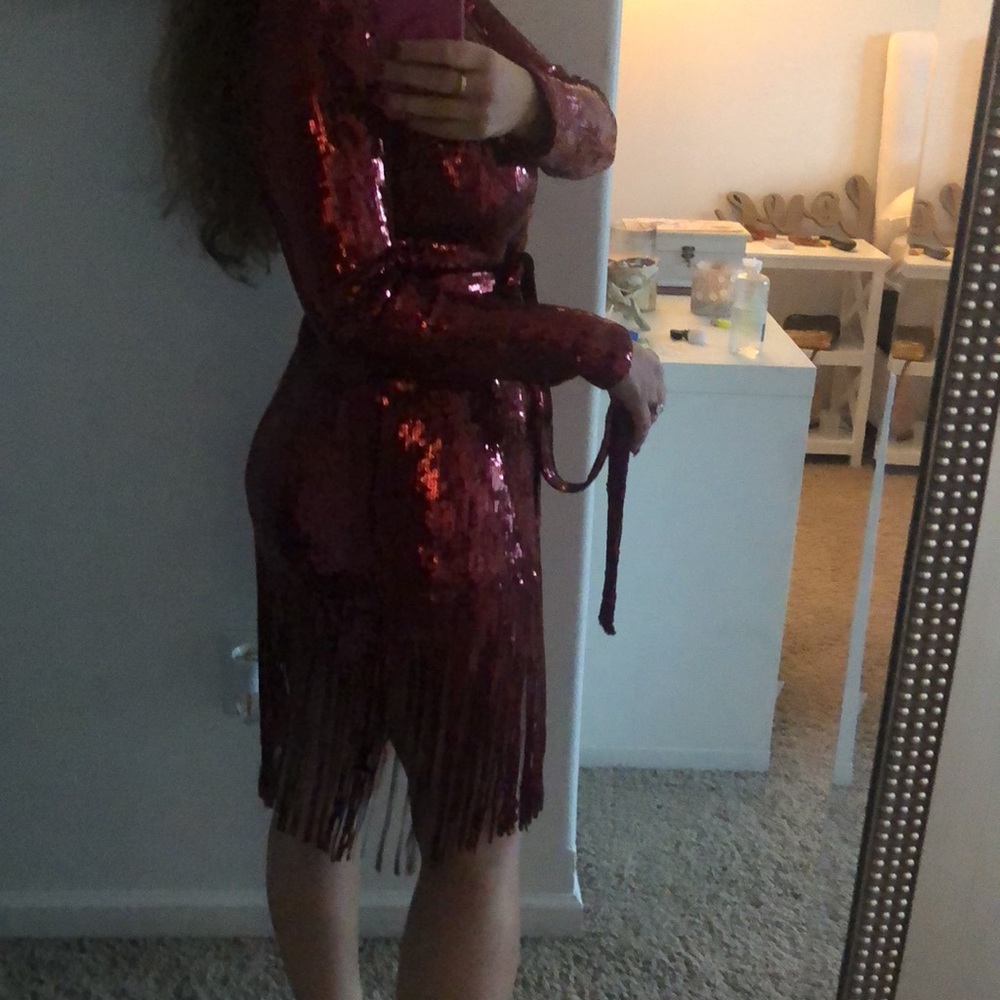 sexy wrap dress